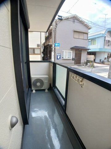 カーサ・コモドのバルコニー