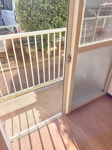 シルキーハイツⅡのバルコニー|バルコニー付きです