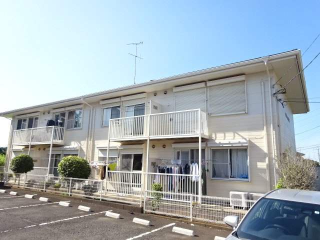 シルキーハイツⅡの外観|外はこのようになっています