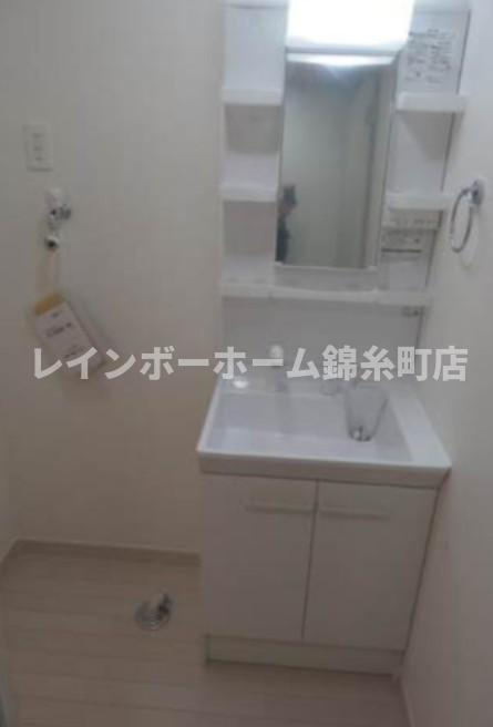 キチーム綾瀬の洗面所