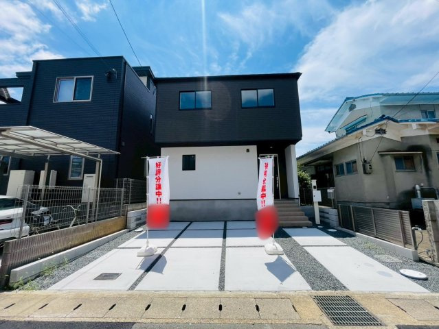 桃山南大島町の前面道路含む現地写真