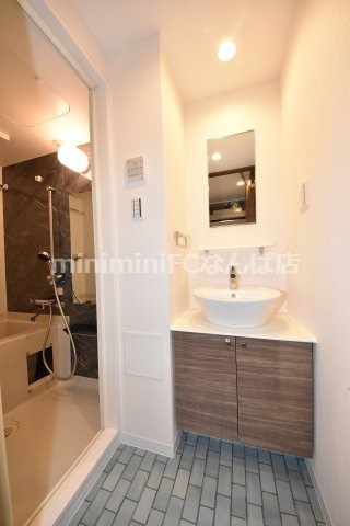 メルディア大正D.C.の洗面所