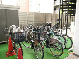 【その他共用部分】 | 入居者専用の駐輪場があります！