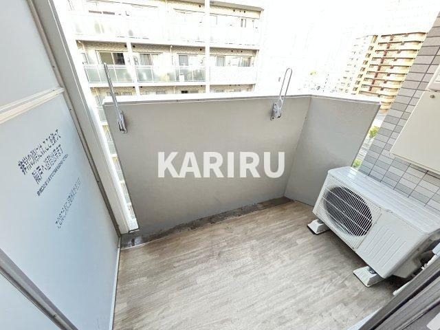 エスリード京橋アミュゼのバルコニー