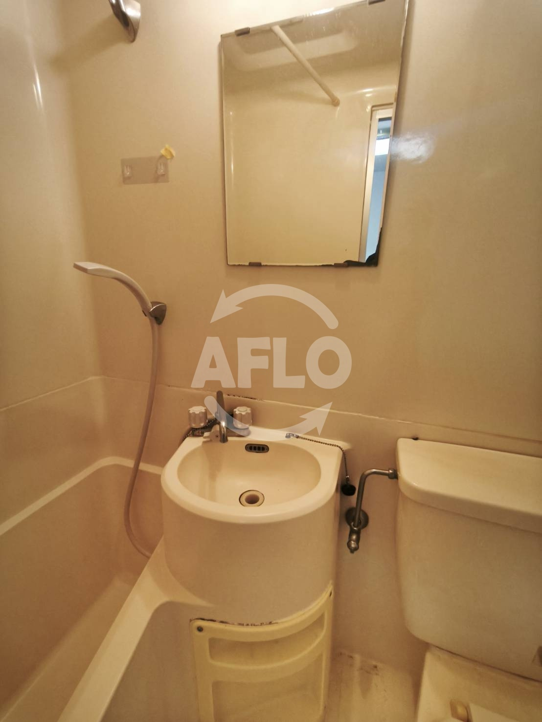 堀江グリーンハイツの洗面所|堀江グリーンハイツ　洗面化粧台