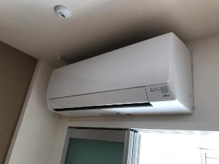 【設備】 | サニーオリーブ（越生町上野東アパート新築工事） | エアコン（イメージ）