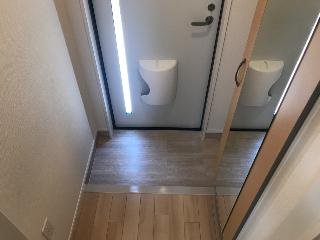 【玄関】 | サニーオリーブ（越生町上野東アパート新築工事） | 玄関（イメージ）