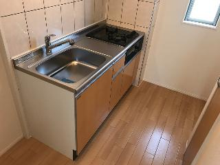 【キッチン】 | サニーオリーブ（越生町上野東アパート新築工事） | キッチン（イメージ）