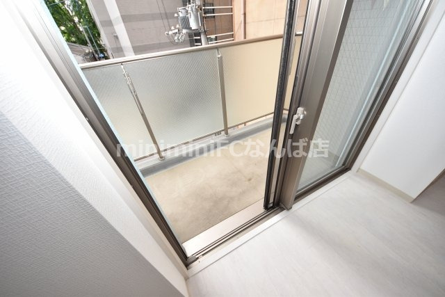 アーデン土佐堀のバルコニー