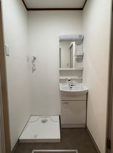 タケノヤハイツ朝日第二の独立洗面台
