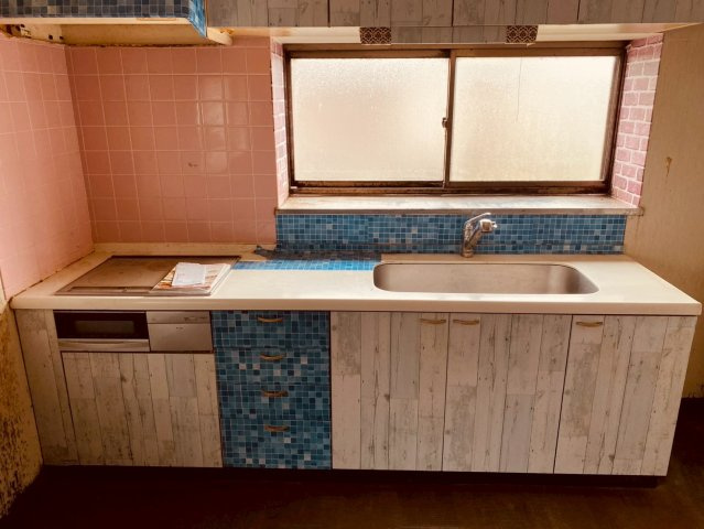 八街に中古戸建のキッチン