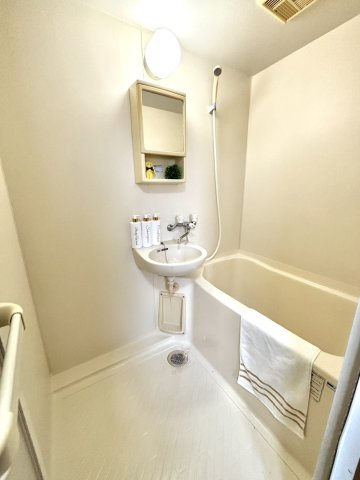 ハピネスAUN Ⅱの浴室