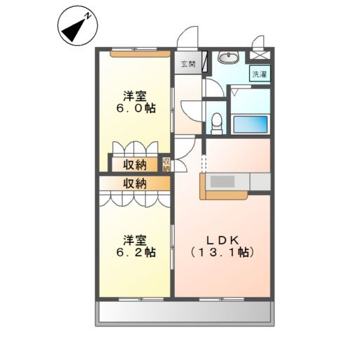 ル・パッサージュの間取り