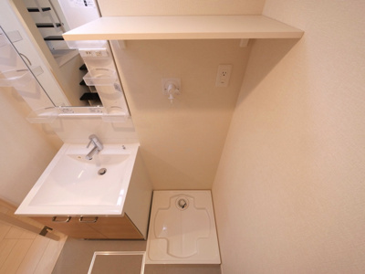 【洗面所】 | プレミアムテラスあびこ