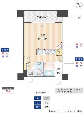 エンクレストけやき通りの間取り