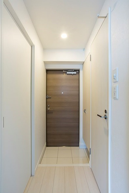 エンクレストベイ天神東Ⅲの玄関|毎日通る玄関はこちらです