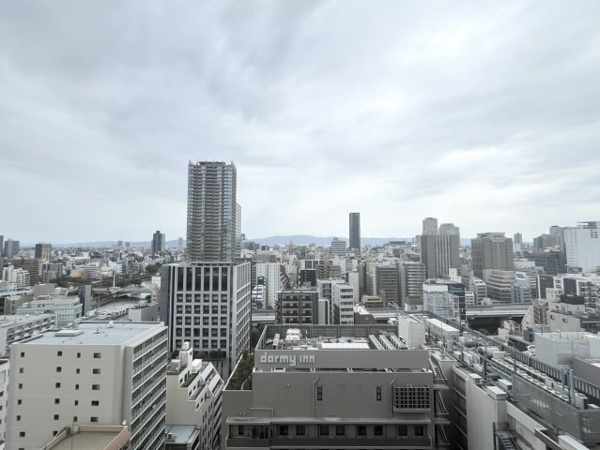 【展望】 | 【眺望】開放感のある眺望！大阪城が望めます◎