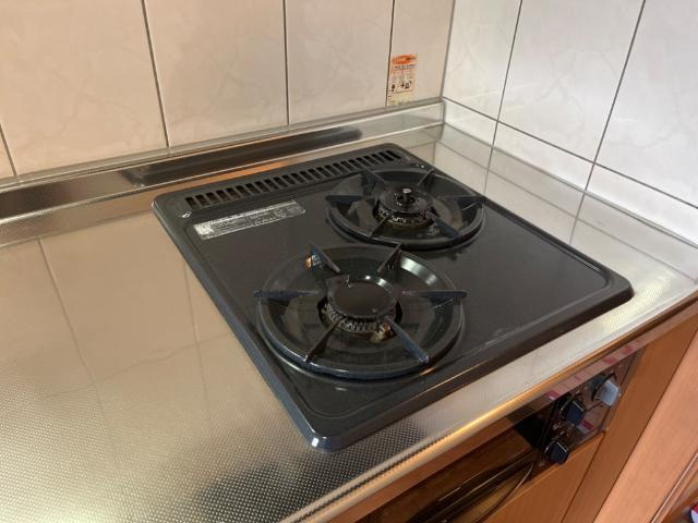 ヴェルデカーサ神明のキッチン|2口ガスコンロ