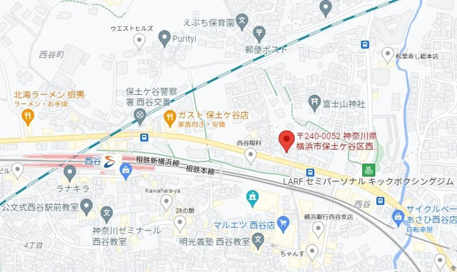 Forge Fujizukaの地図|相鉄線西谷駅徒歩4分