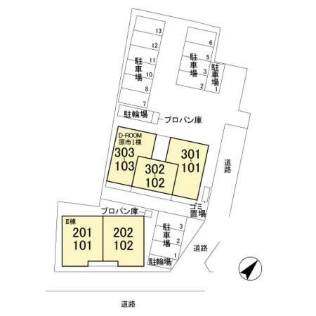 【区画図】 | エスポワール　Ⅰ