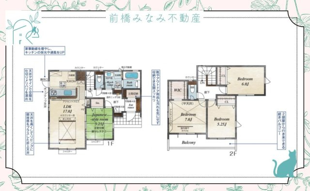 安中市板鼻　３号棟(全３棟)　ブルーミングガーデン　新築建売分譲の地図