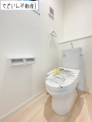 【トイレ】 | Cradle garden加須市花崎北第3　新築住宅 | 現地(2025年12月撮影)