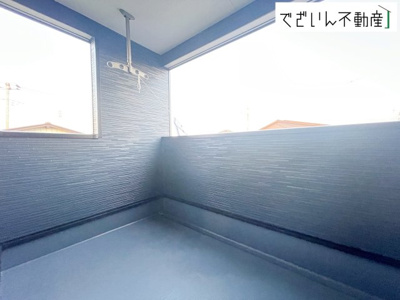 【バルコニー】 | Cradle garden加須市花崎北第3　新築住宅 | 現地(2025年12月撮影)