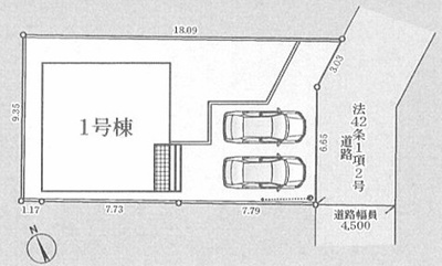 【区画図】 | Cradle garden加須市花崎北第3　新築住宅