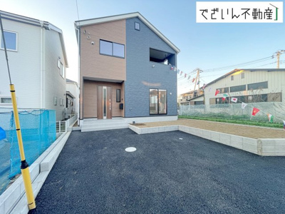 【外観】 | Cradle garden加須市花崎北第3　新築住宅 | 現地(2025年12月撮影)