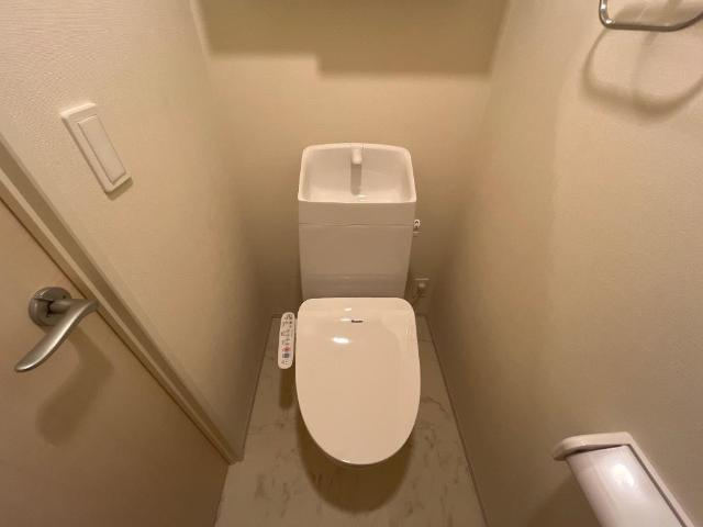 蔵子5丁目新築アパートのトイレ|シャワー付トイレ（イメージ）