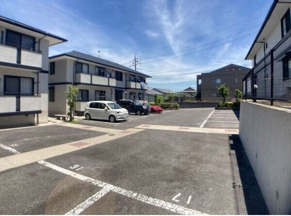 アムールⅡの駐車場