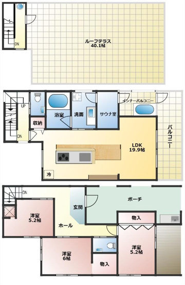 【間取り】 | 天草市牛深町