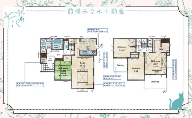 高崎市下小塙町　限定1棟　ブルーミングガーデン　新築建売の地図
