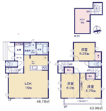 昭島市郷地町２丁目新築　A号棟の画像