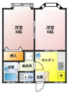 【間取り】 | サンハイツ渋谷