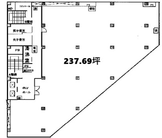 【間取り】 | 長堀プラザビル | 長堀プラザビル　間取り