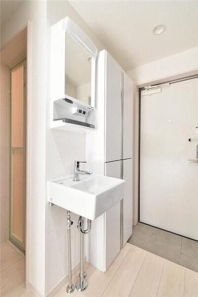 グランクオール柴又の独立洗面台