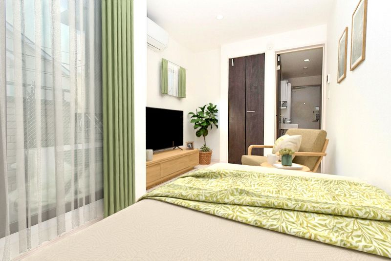 グランクオール柴又の居間・リビング