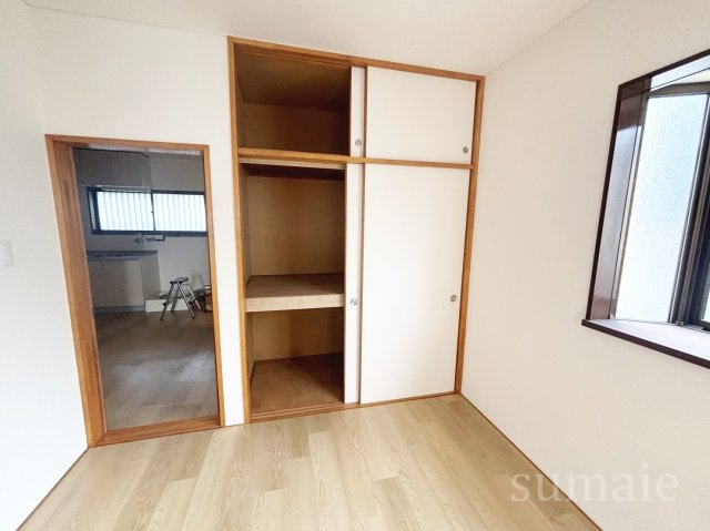 コーポ三角の収納|広い収納です。