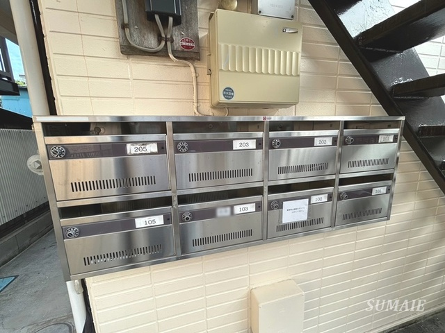 コーポ三角のその他共用部分|集合ポストです！