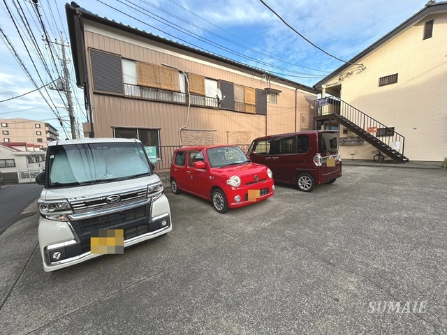 コーポ三角の駐車場|駐車場です！