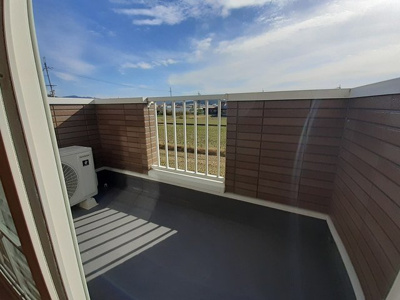 【バルコニー】 | ビバ・カルテット | お洗濯にも便利なバルコニー付き