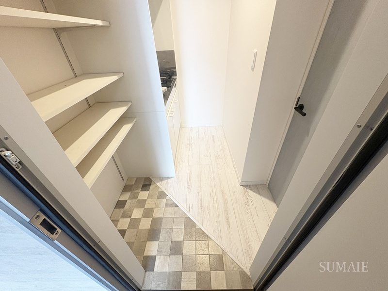 エーハイム浮間舟渡のバルコニー|お洗濯にも便利なバルコニー付き