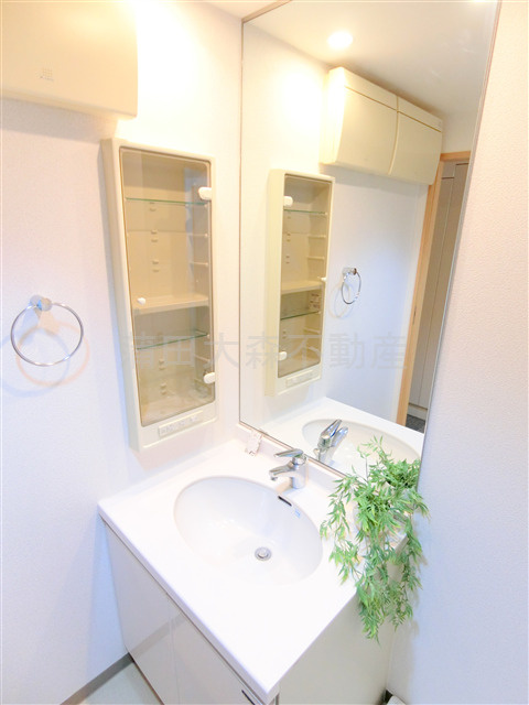 T's gardenティーズガーデン六郷土手の洗面所