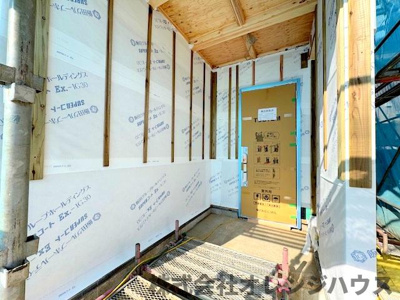 【玄関】 | 厚木市毛利台3丁目　新築分譲住宅　全1棟 | 写真撮影【2026.1】