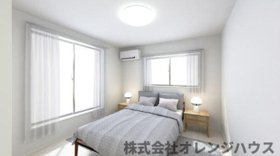 【完成予想図】 | 厚木市毛利台3丁目　新築分譲住宅　全1棟 | 室内完成イメージです《洋室》