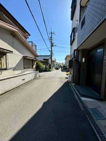 守口市大久保町5丁目の前面道路含む現地写真