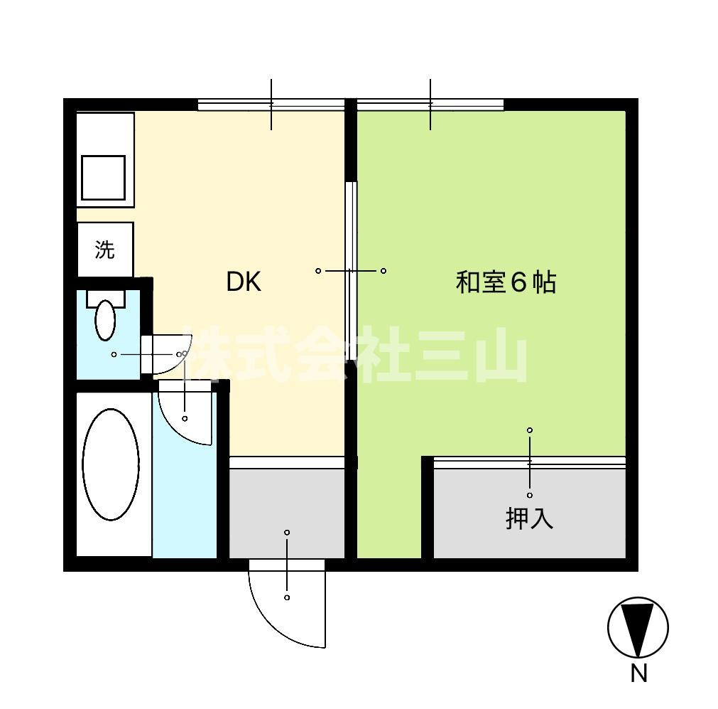ベルテ石神井の間取り