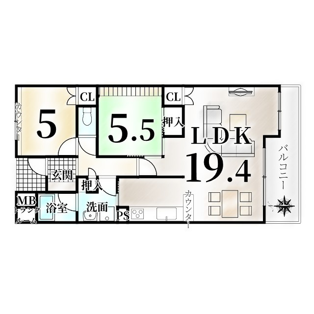 アンビエント東向日ベルクール