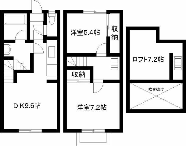 エレガンス小戸の間取り